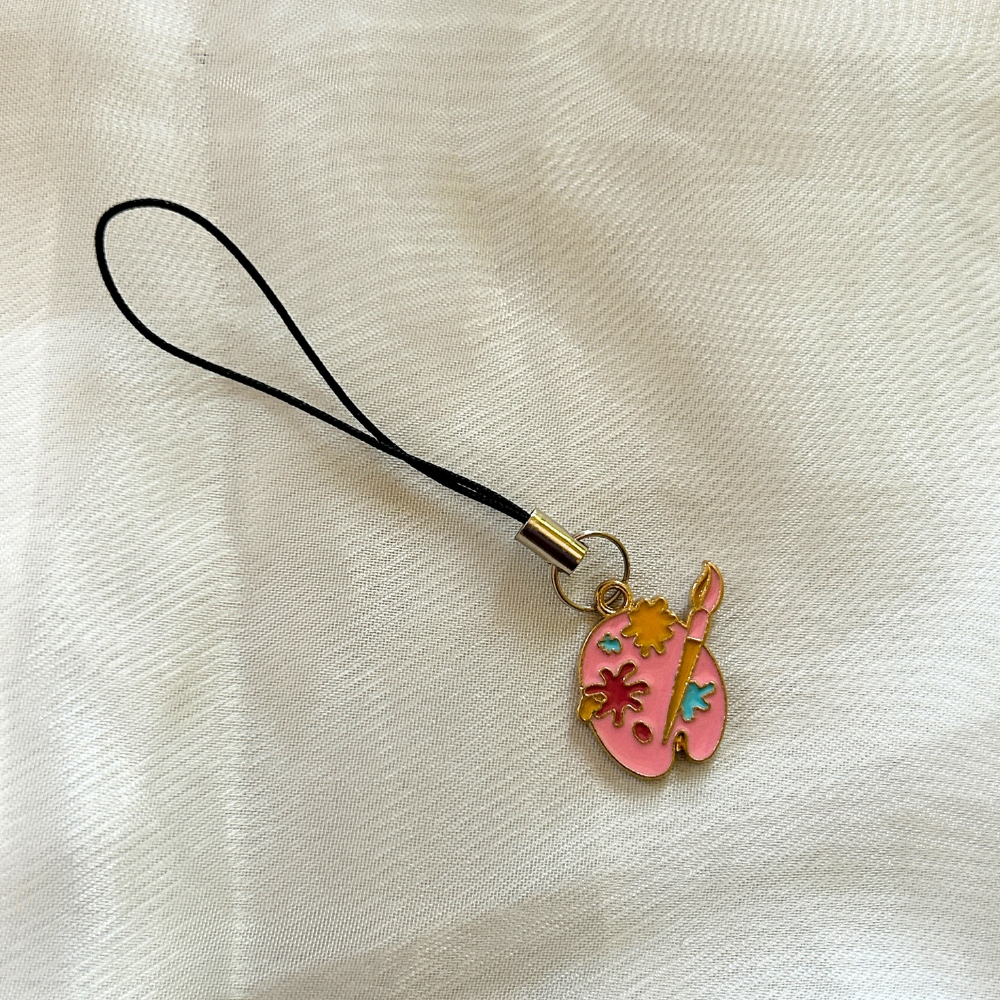 Artist Palette Phone Charm