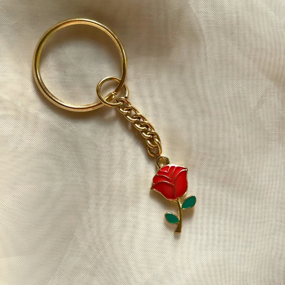 Rose Keychain