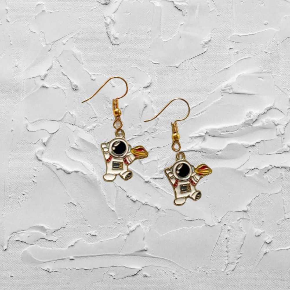 Astronaut Earrings