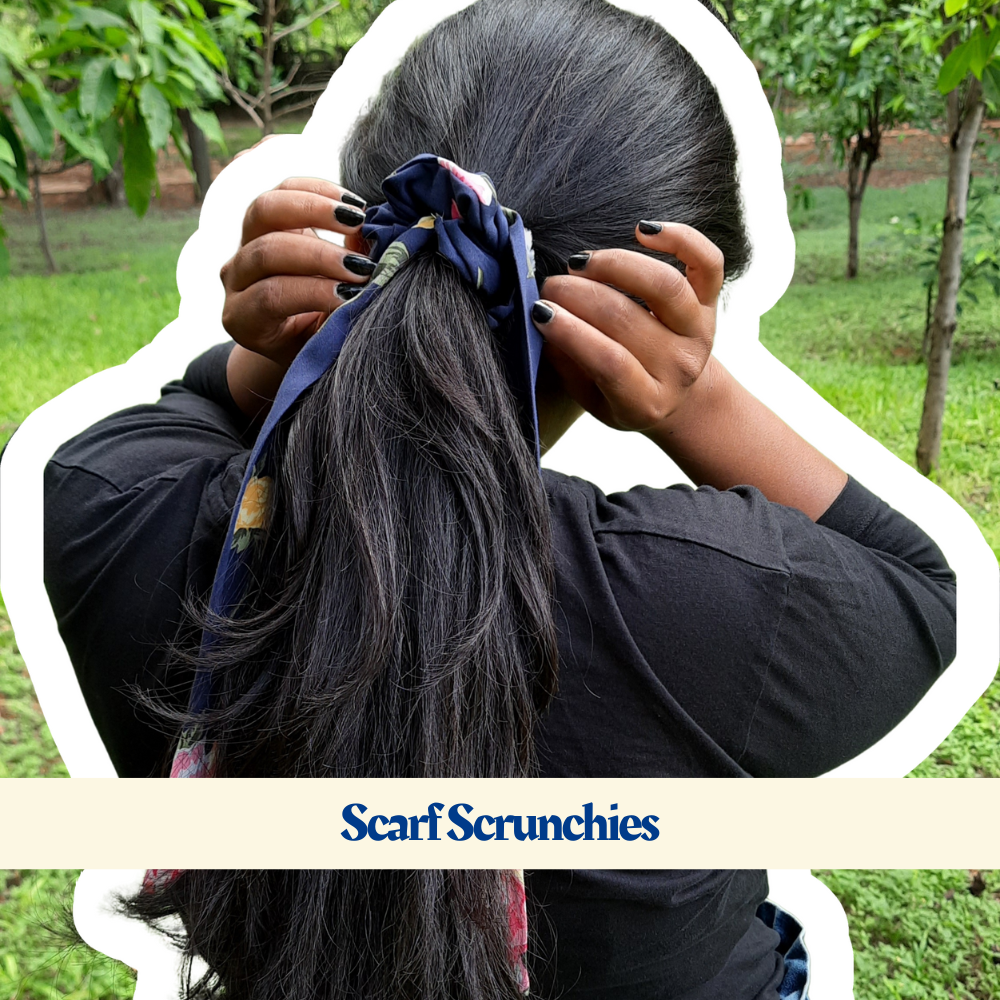 Scarf Scrunchies / Tail  Scrunchies / Bowknot Scrunchies