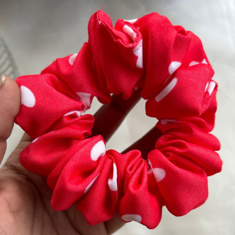 Little Hearts Printed Scrunchie