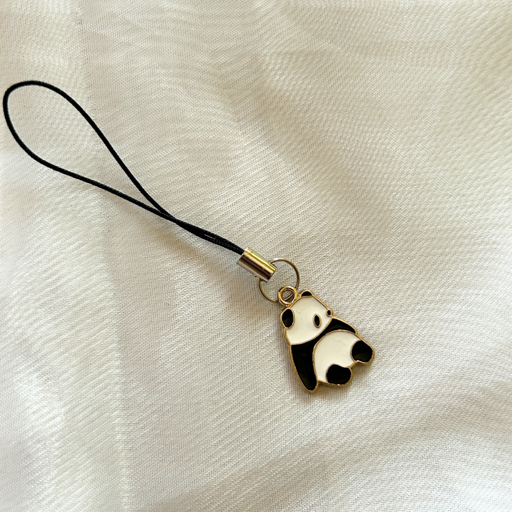 Panda Phone Charm