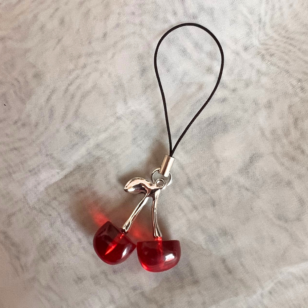 Cherry Phone Charm