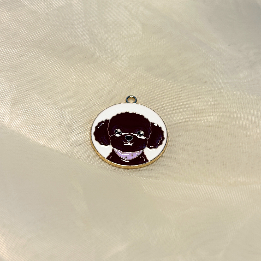 Cute Dog Phone Charm