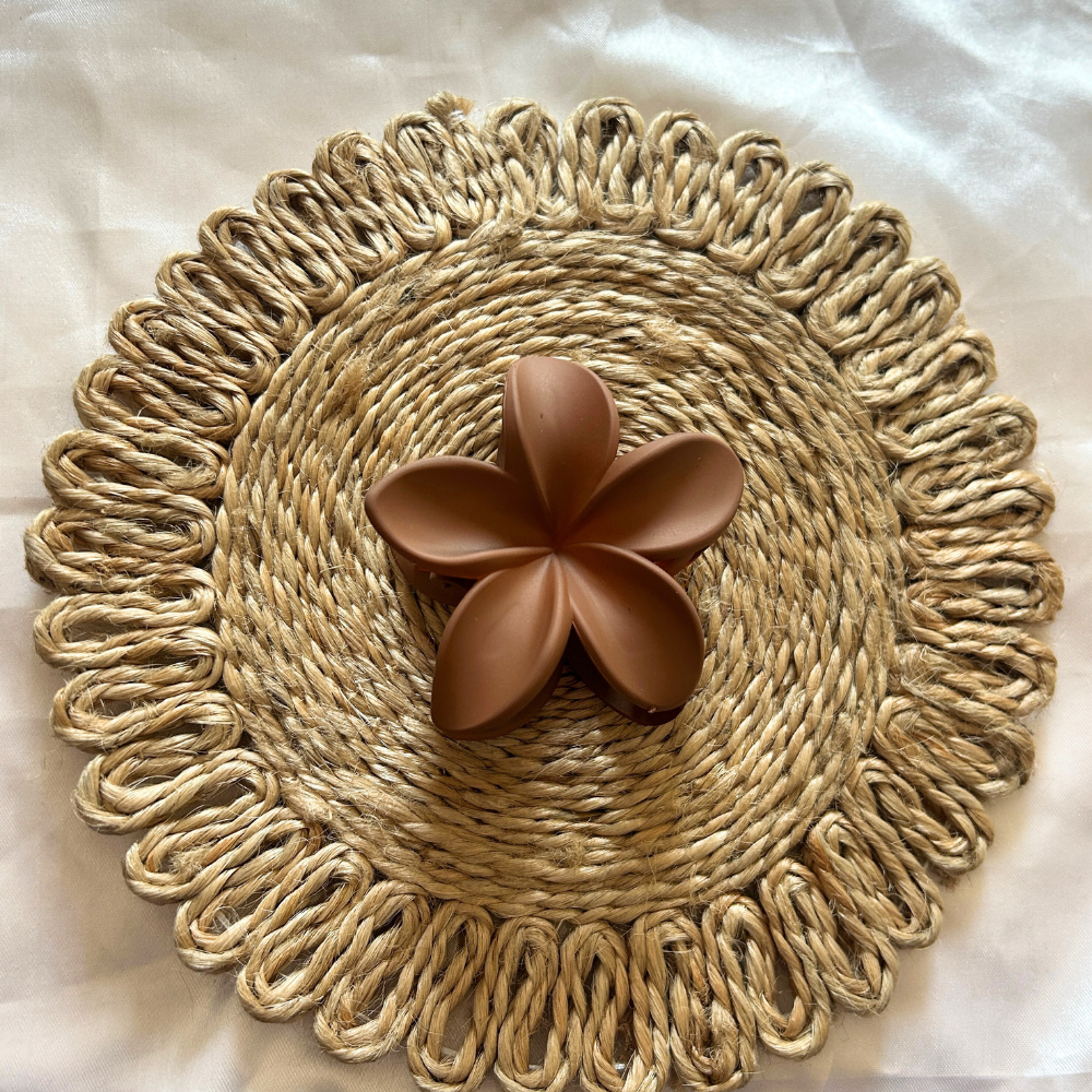 Flower Claw Clip - Medium