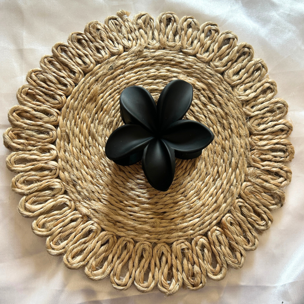 Flower Claw Clip - Medium