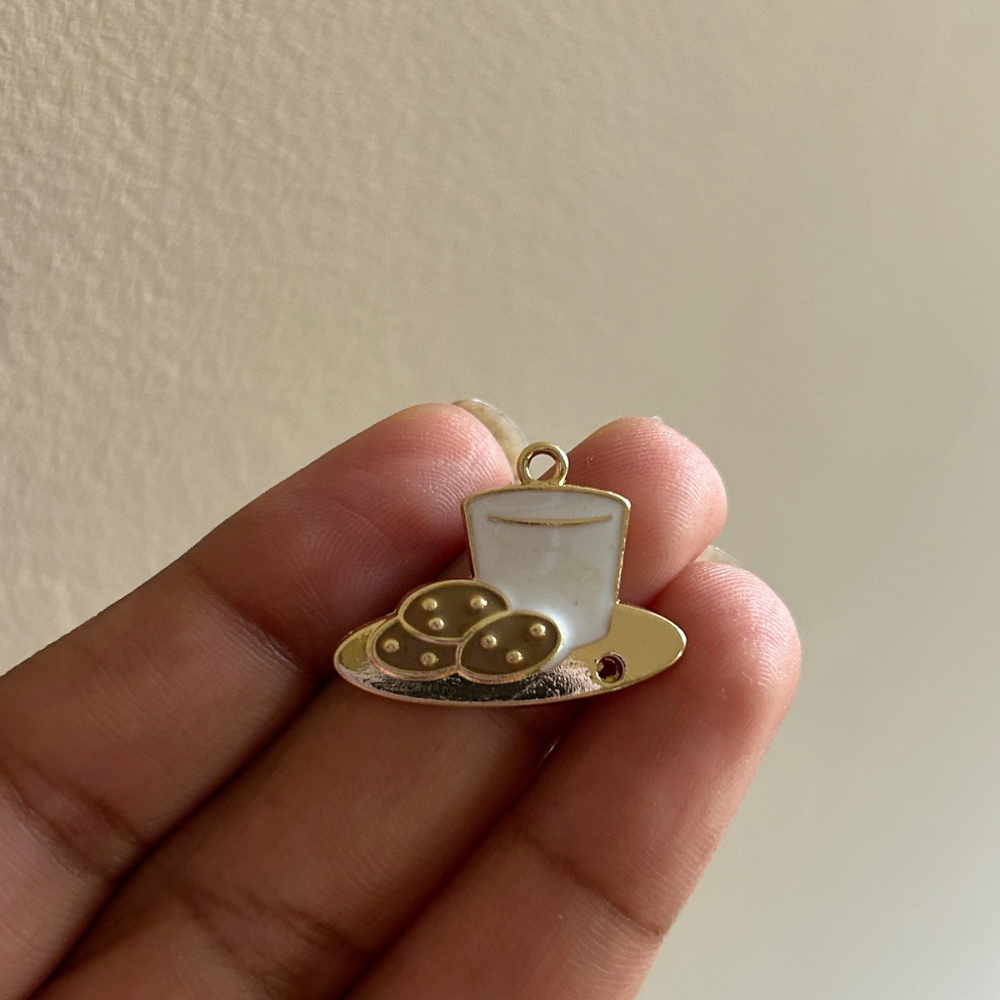 Chai Biscuit Phone Charm