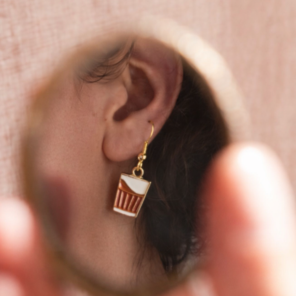 Chai / Tea Earrings