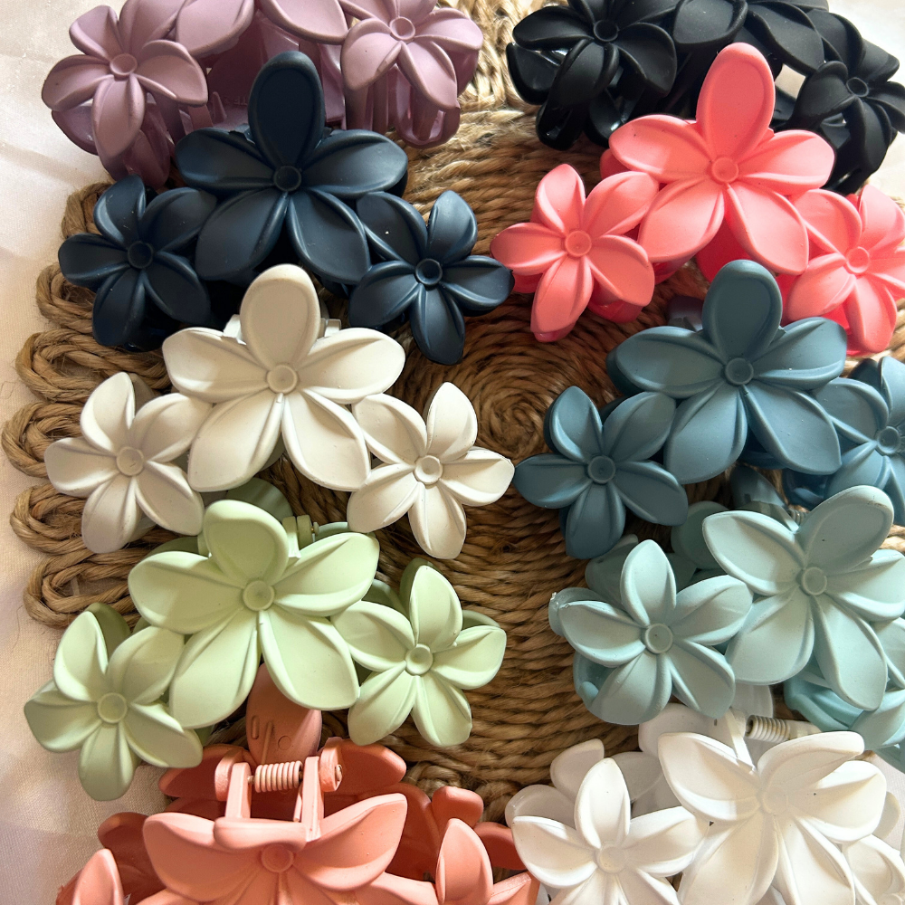 Flower Claw Clip - Large