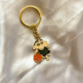 Shinchan Keychain - Shinchan and Shiro Collection