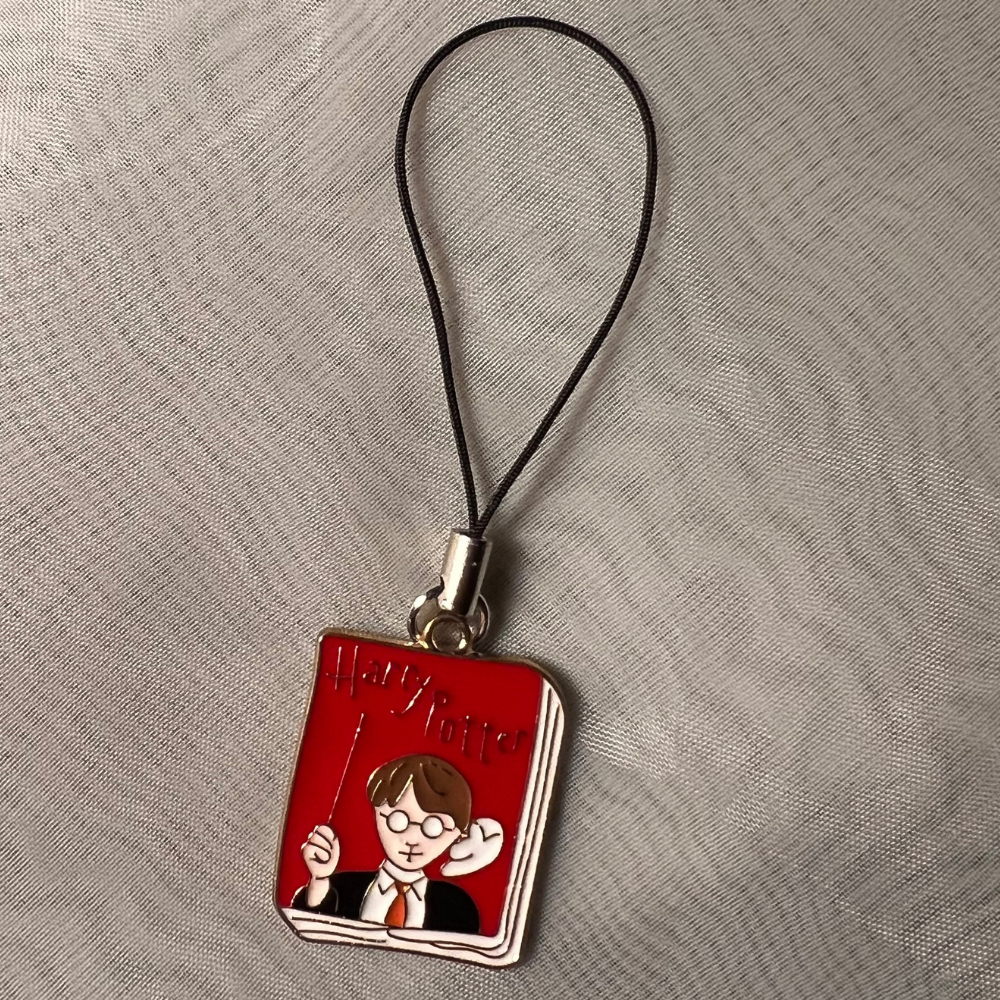 Harry Potter Book Phone Charm