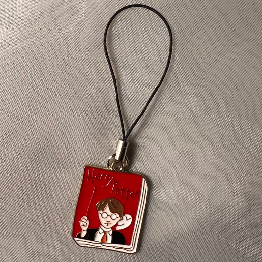 Harry Potter Book Phone Charm