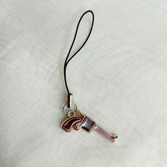 Gun Phone Charm