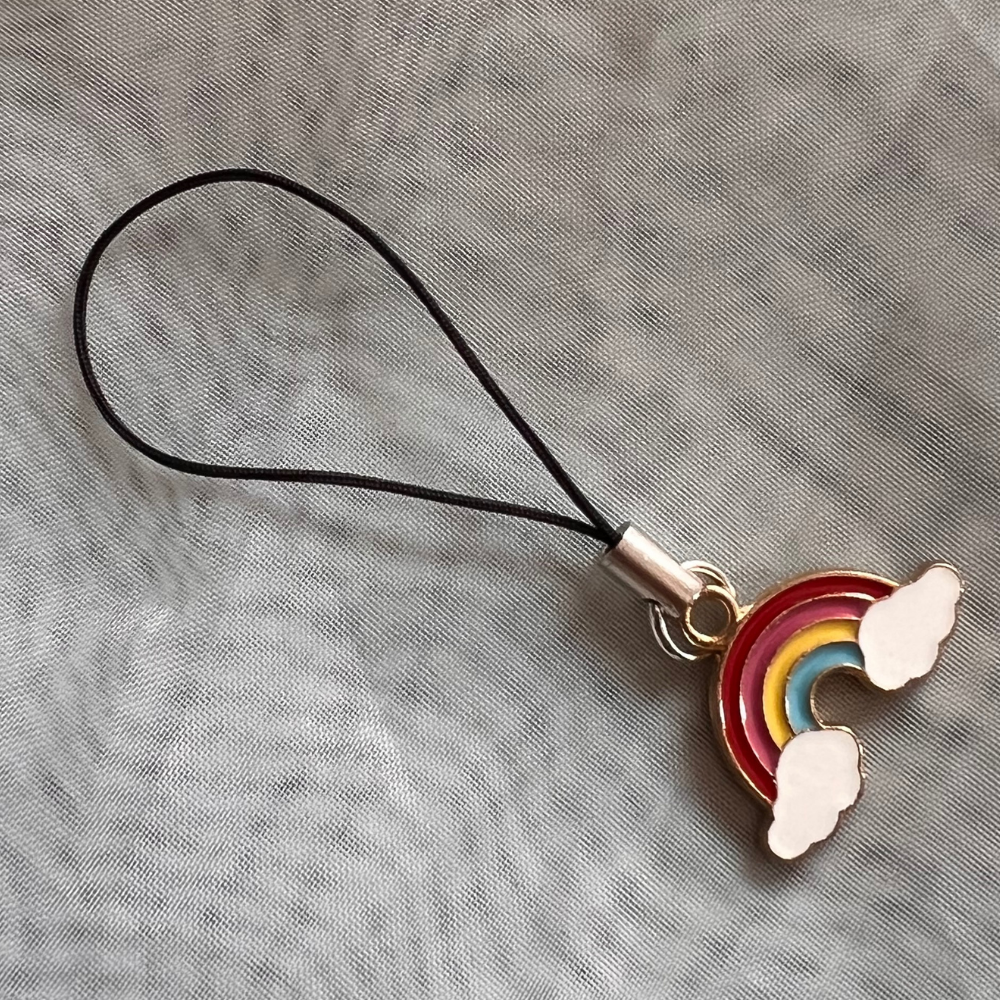 Rainbow Phone Charm