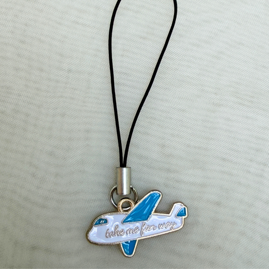 Airplane Phone Charm