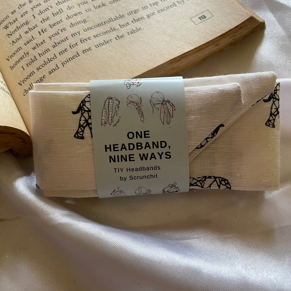 Elephant Prints TIY Headband