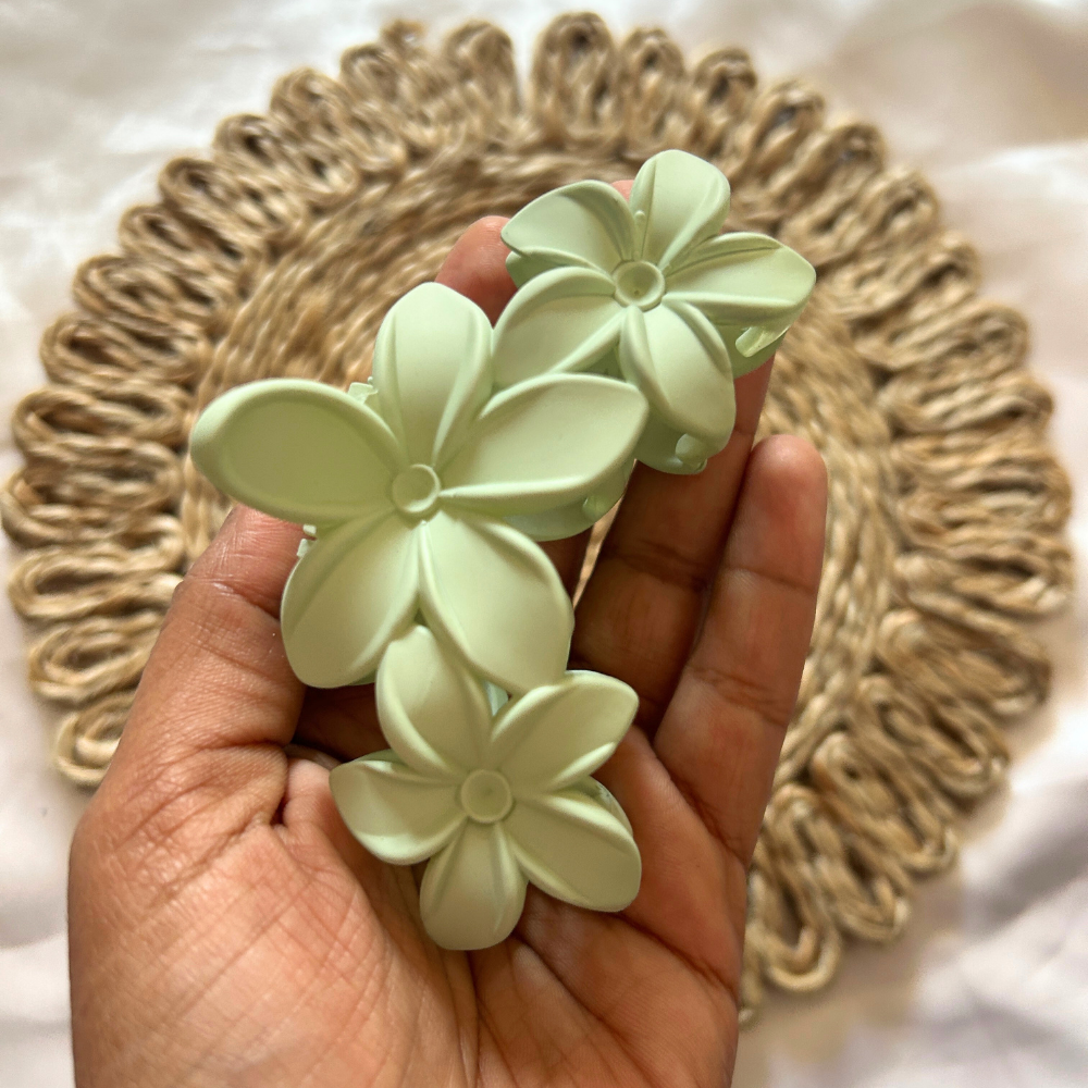 Flower Claw Clip - Large