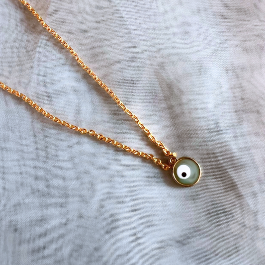 Evil Eye Chain - Grey