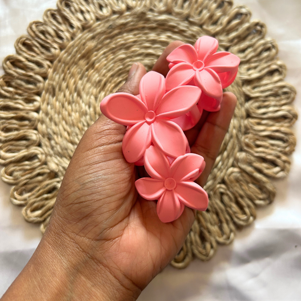 Flower Claw Clip - Large