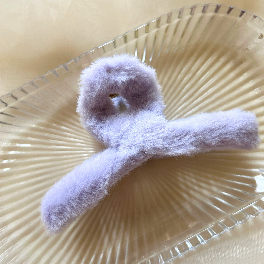 Lilac Fur ClawClip