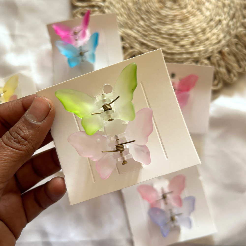 Butterfly Claw Clip - Small - Set of 2