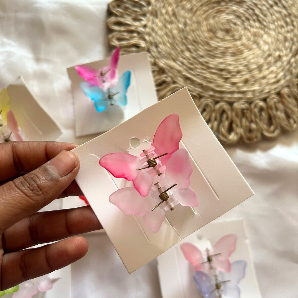 Butterfly Claw Clip - Small - Set of 2