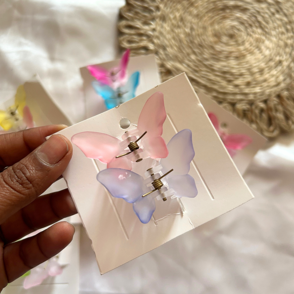 Butterfly Claw Clip - Small - Set of 2