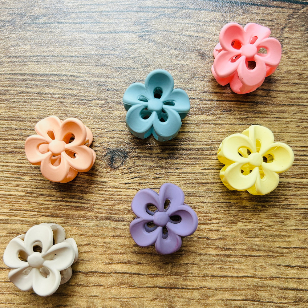 Mini Flower Claw Clip - Extra Small