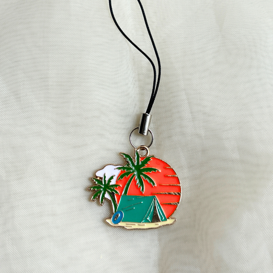 Tent Phone Charm - The Travel + Vacation Collection