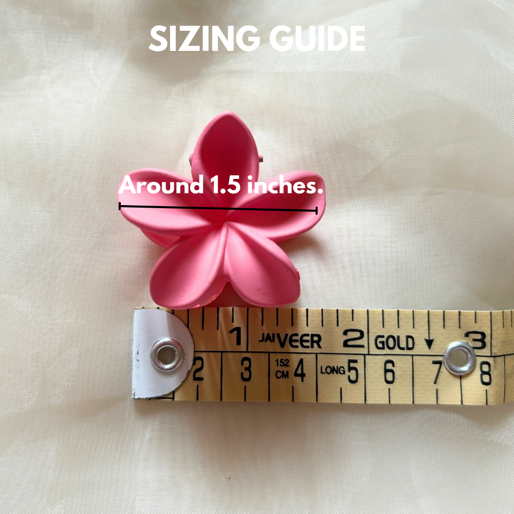 Flower Claw Clip - Small