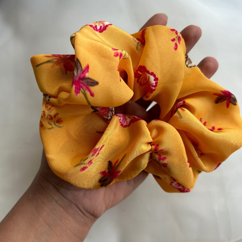 Yellow XL Scrunchie