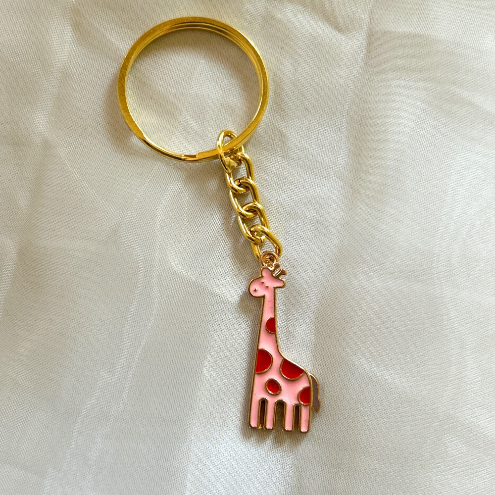 Giraffe Keychain