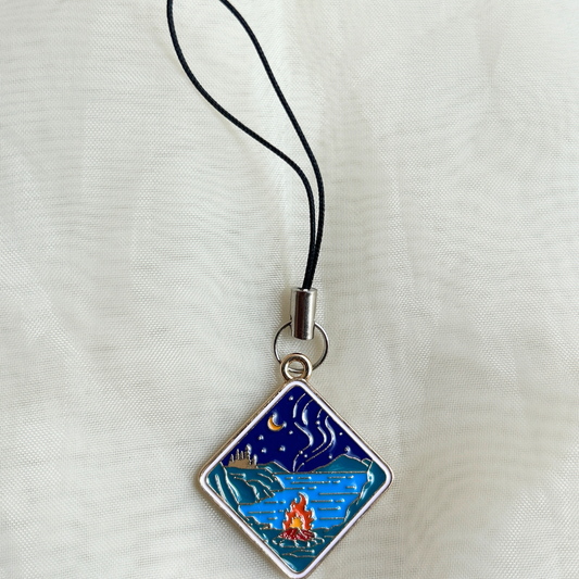 Campfire Phone Charm - The Travel + Vacation Collection