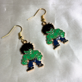 Hulk Earrings - The Marvel Collection