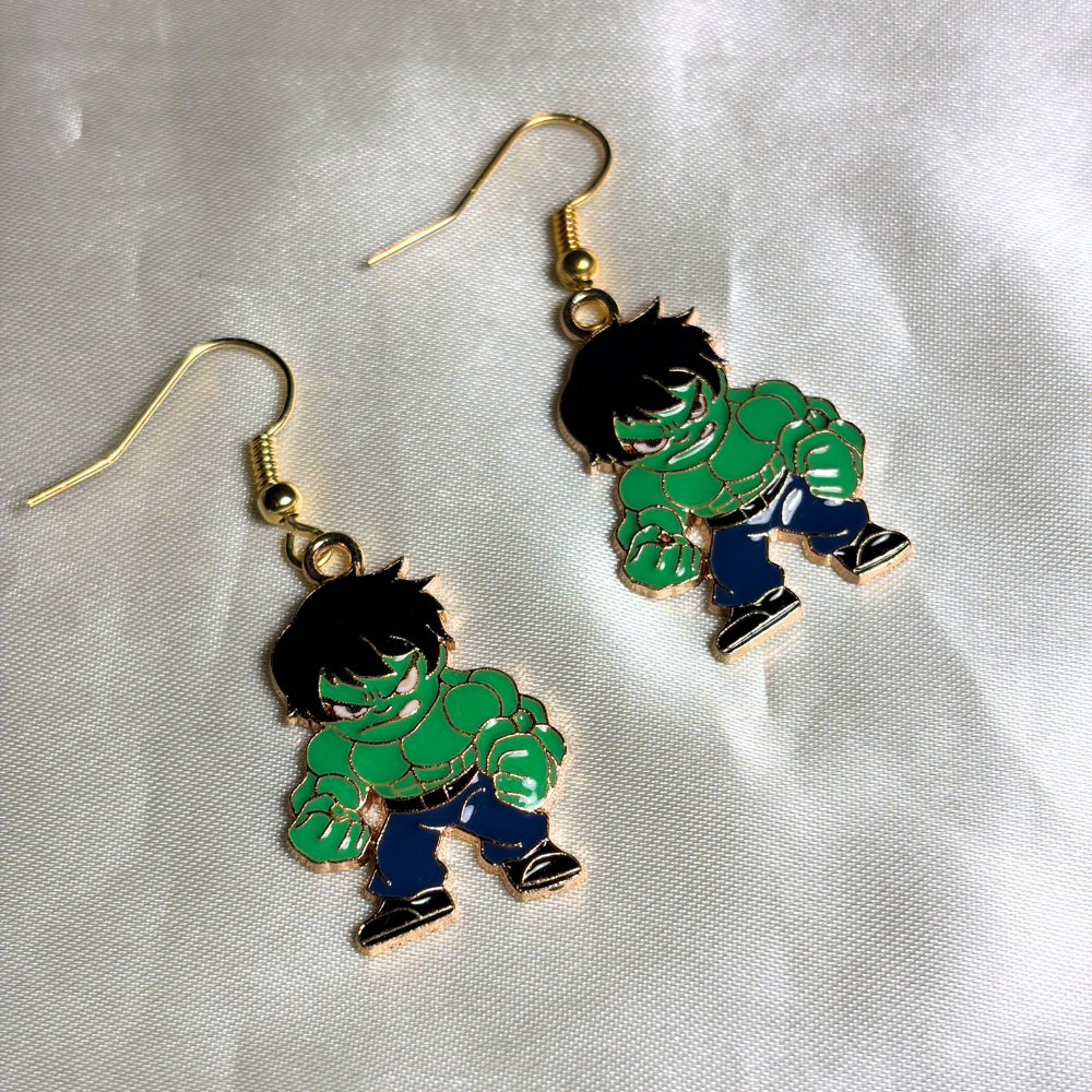 Hulk Earrings - The Marvel Collection