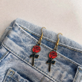 Rose Earrings