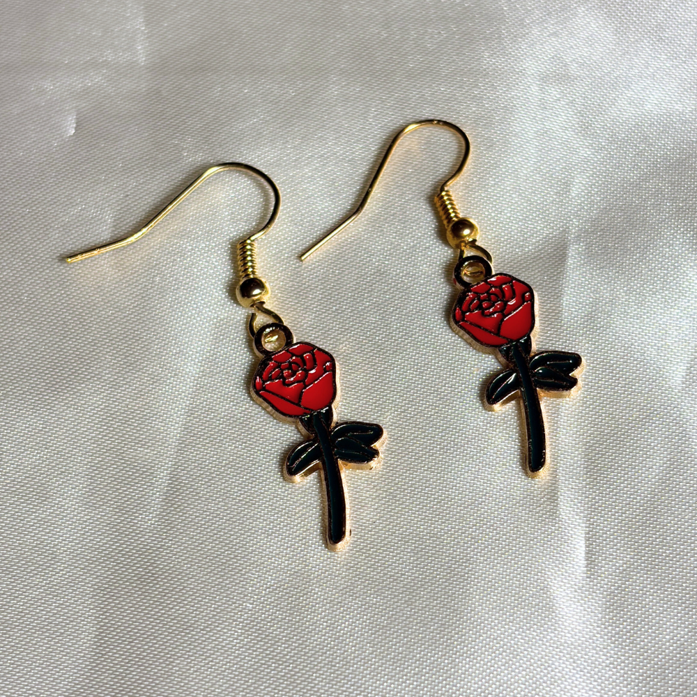 Rose Earrings