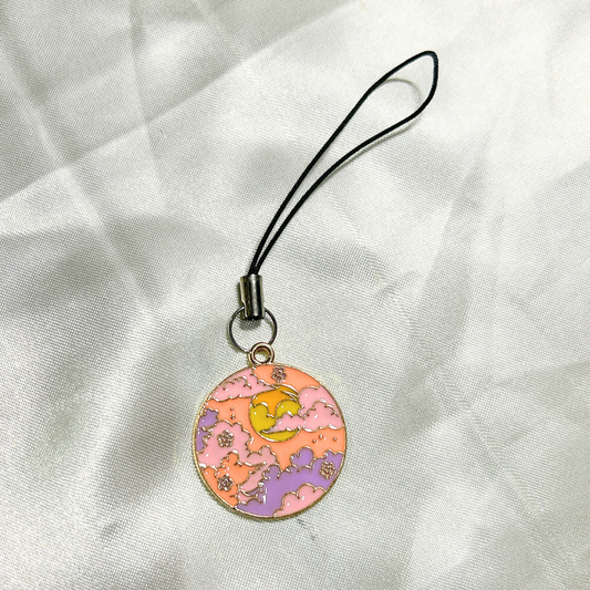 Sunset Phone Charm