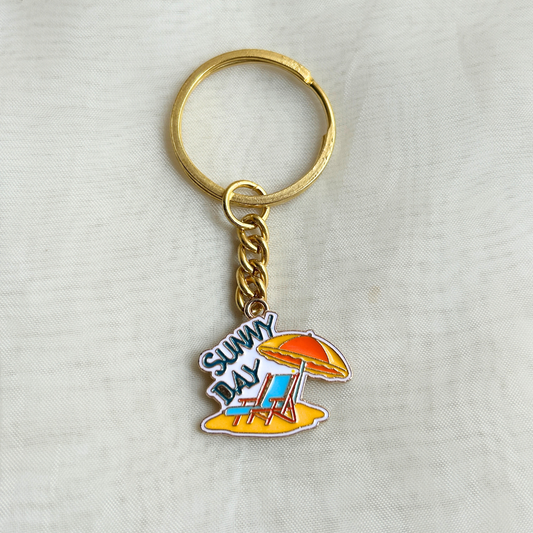 Beach Day Keychain - The Travel + Vacation Collection