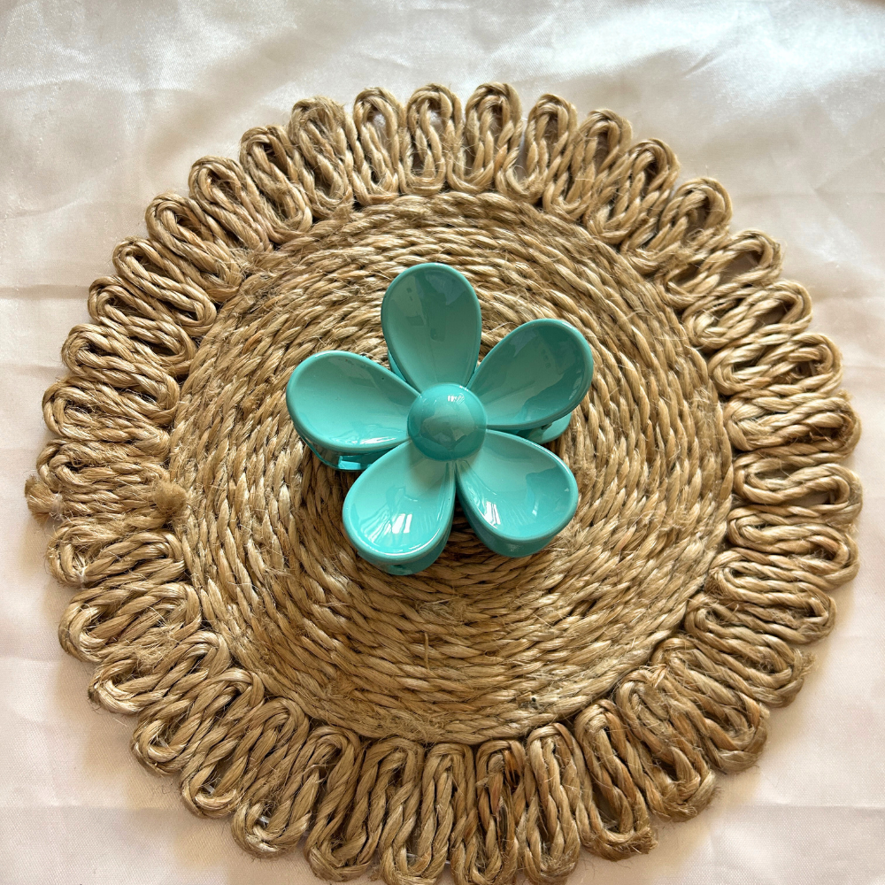 Flower Claw Clip - Medium