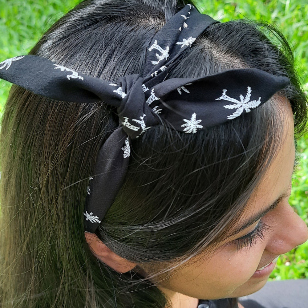 Trees Print TIY Headband