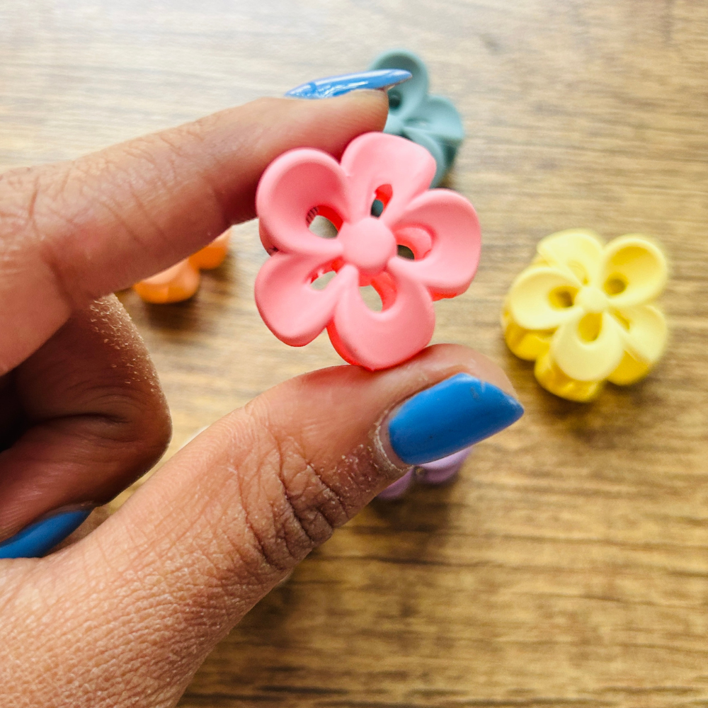 Mini Flower Claw Clip - Extra Small