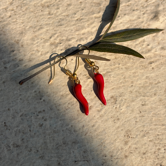 Red Chilli Earrings