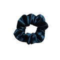 Teal - Blue Satin Scrunchie