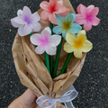 Set of 6 Large Flower Claw Clips Bouquet