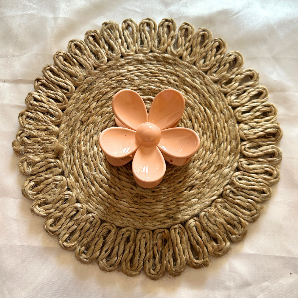 Flower Claw Clip - Medium