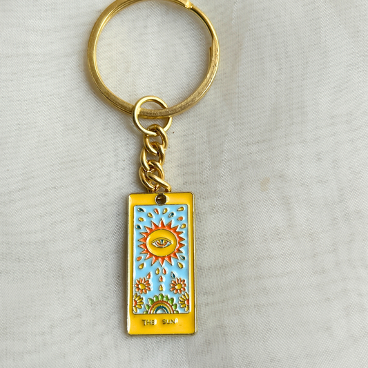 The Sun Keychain - The Tarot Collection