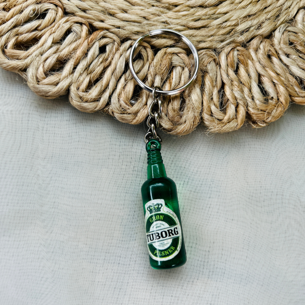 Tuborg Bottle Replica Keychain