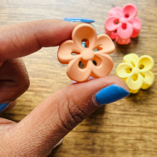 Mini Flower Claw Clip - Extra Small