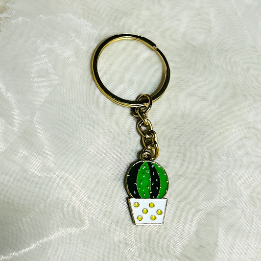 Cactus Keychain